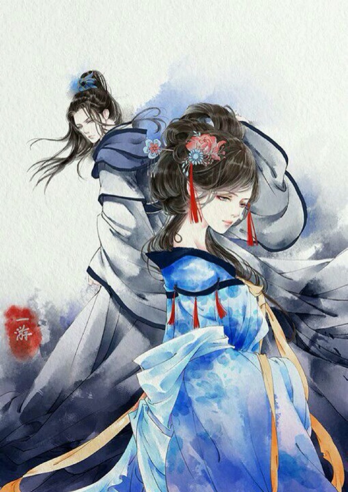 暮看江月漾清漪